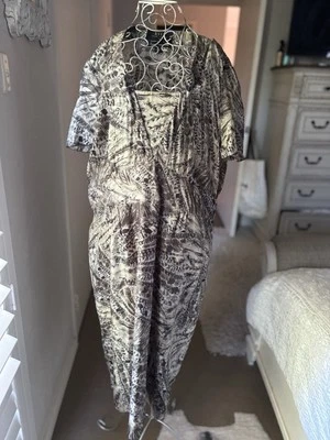 RSVP PERRI CUTTEN Vestido de Seda Marrón Neutro 18 (16) Foto 1 de 4