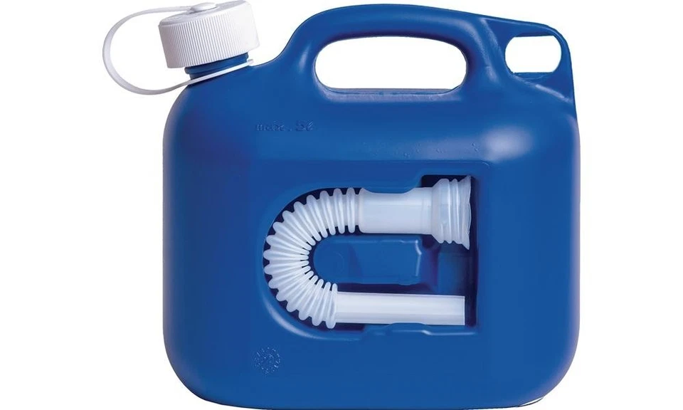 Hünersdorff AdBlue-Kanister 5 l blau HDPE L265xB147xH247mm