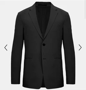 Theory Semi Tech Blazer 44 & 34 Pants Tailored Wool Mens Blue Suit Set - Picture 1 of 18