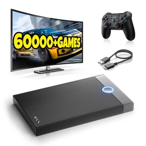 Retroplay HDD - Plug & Play Emulator Console With 60000+ Built-in Games, Comp... - Picture 1 of 6