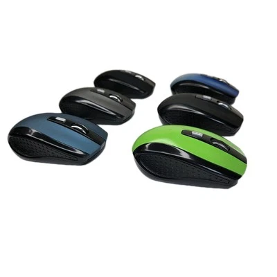 Ratón Inalámbrico 2.4GHz 2000DPI Ratones Ópticos Inalámbricos Receptor USB para Laptop Elegante Foto 1 de 4