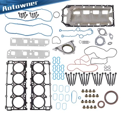 Juego de juntas de cabeza completa con pernos para Dodge Ram 2500 2004 2005-2007 2008 HS26284PT Foto 1 de 4