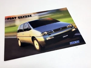 Folleto informativo Fiat Ulysse 1999 - mercado del Reino Unido - Imagen 1 de 1