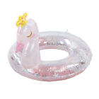 Inflatable Swimming Ring Safe Operation Swan Shape Kids Pool Float Ring No