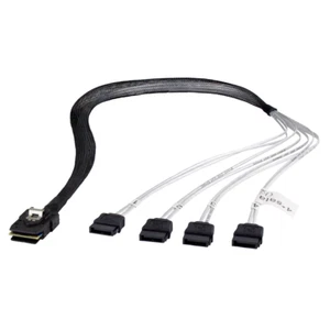 FANTEC SRC-mini SAS zu 4x SATA Kabel - mini SAS SFF8087 zu 4x SATA Kabel - Bild 1 von 2