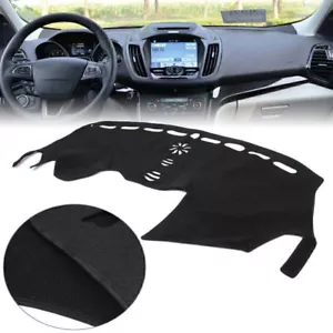 Car Dash Mat Dashboard Cover Dashmat For Ford Escape Kuga 2013-2019 2014 Black - Picture 1 of 11