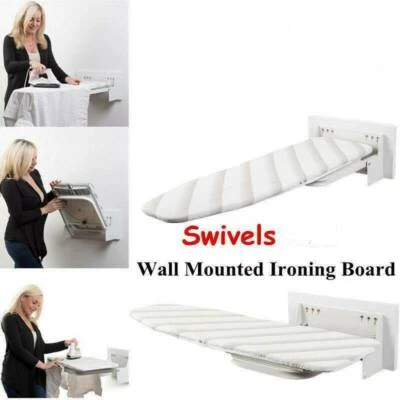 Bügelbrett Wandmontage, faltbares Bügelbrett Regal drehbares Bügelbrett DHL Neu - Bild 1 von 4