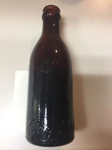 Memphis, Tn-Gay-Ola, tiefbernstein, Flasche, toller Zustand, Paar pickt auf der Lippe - Bild 1 von 4