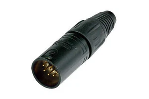 Neutrik NC7MX-B XLR 7-Pin Male Cable Connector Black Housing w/Gold Contacts - Picture 1 of 1