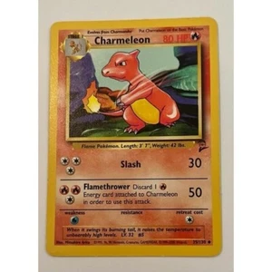 Pokemon TCG Base Set 2 Charmeleon Slash Card 35/130 - Ungraded - Picture 1 of 2