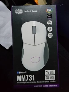 Cooler Master MM731 white Gaming Mouse 19000 DPI 2.4GHz factory sealed - Picture 1 of 3