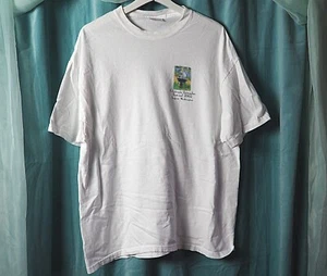 Y2K 2002 Hanes White 100% Cotton Graphic Lavender Festival Sequim Tee T Shirt XL - Picture 1 of 4
