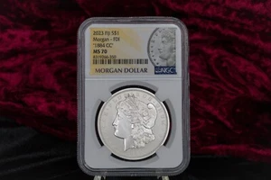 2023 Fiji Morgan 1884 CC MS 70 Flawless and Beautiful - Picture 1 of 2