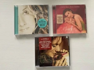  Céline Dion LOT 3 CD'S THERE ARE SPECIAL TIMES ALL THE WAY  ANNE GEDDES MIRACLE - Picture 1 of 2