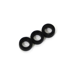 For Nikon 18-55mm Lens Camera Lens Screw Cap Gasket Rubber Pad Set Black 3PCS c