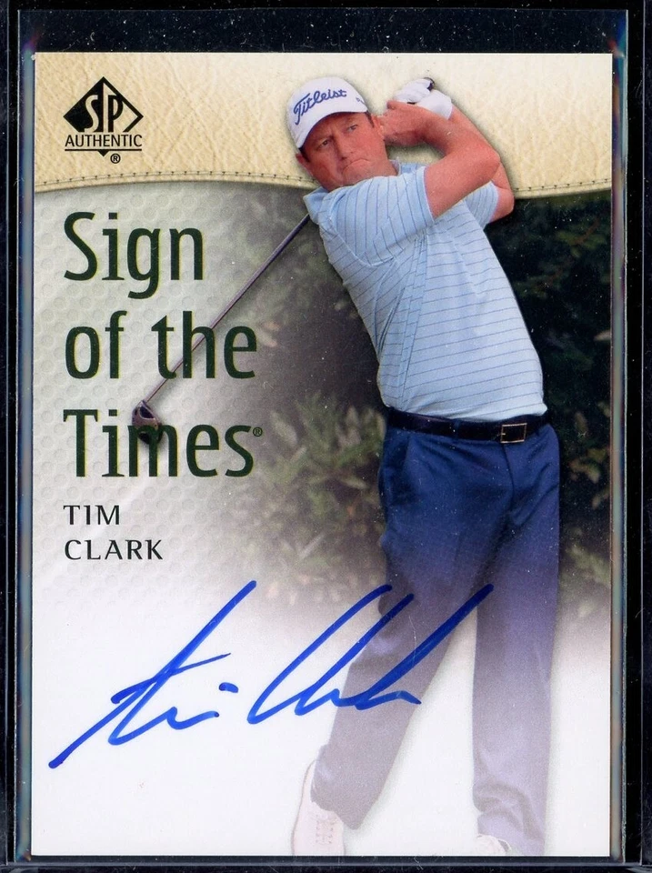 2014 SP Authentic Sign of the Times #SOTTTC Tim Clark - Image 1 of 1