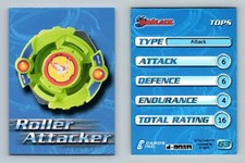 Roller Attacker #63 Beyblade 2003 Cards Inc. Trading Card