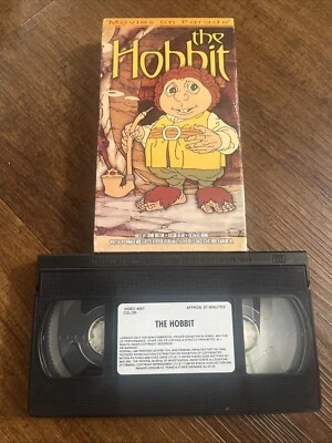 The Hobbit (VHS, 1997) The Original Animated Classic Lord Of The Rings Fantasy - Image 1 of 4