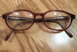 Vintage Titmus T704 BRN Z87-2 Safety Eyeglasses Full Plastic Frame 51▫18 145 EUC - Picture 1 of 12