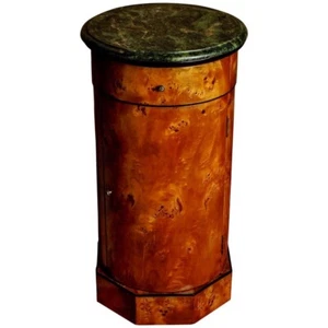 Q' Rare Armoire Commode Avec Marbre Dans Antique Biedermeier Style - Photo 1 sur 10