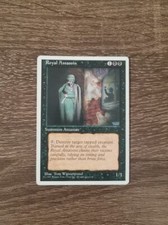 1995: MtG - Magic the Gathering : Royal Assassin, 4th Edition, LP, MTG