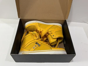VLADO Vault Luxury Yellow High Top Unisex Shoes IG-1100-4 M Sz 8 W 9.5 EUC - Picture 1 of 18