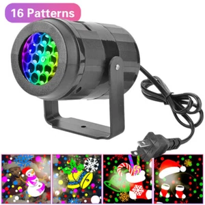 In/Outdoor LED Christmas Projector Laser Light Snow Landscape Garden Xmas Lamp - Picture 1 of 12