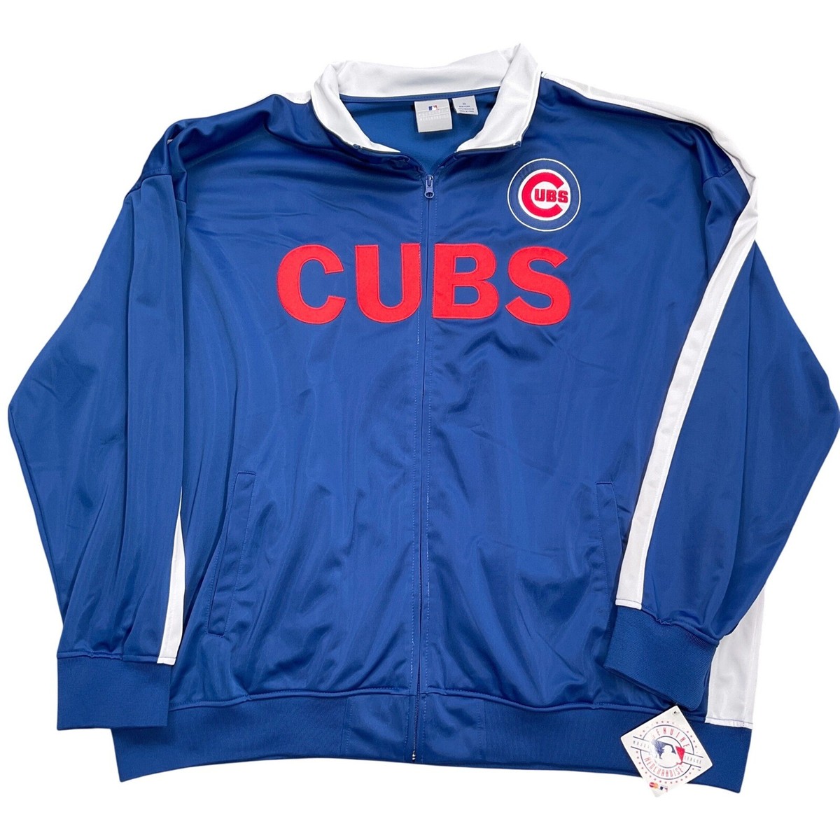 MLB CICAGO Cubs フルジップジャケット古着 MLB CICAGO Cubs フルジップジャケット古着