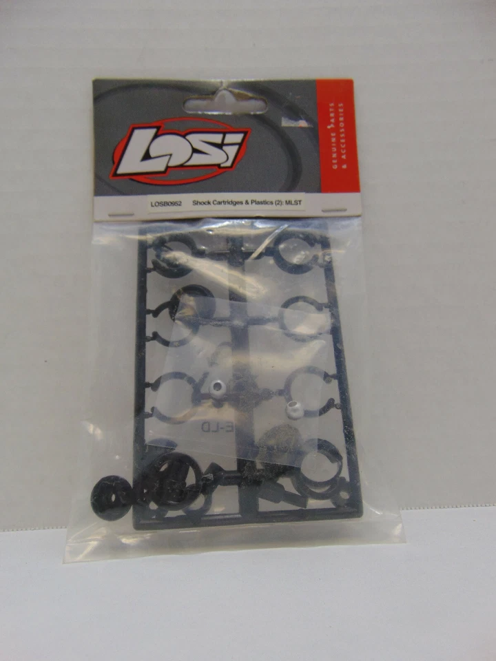 Team Losi LOSB0952 Shock Cartridges & Plastics (2): MLST/ Mini LST  NIB - Image 1 of 1