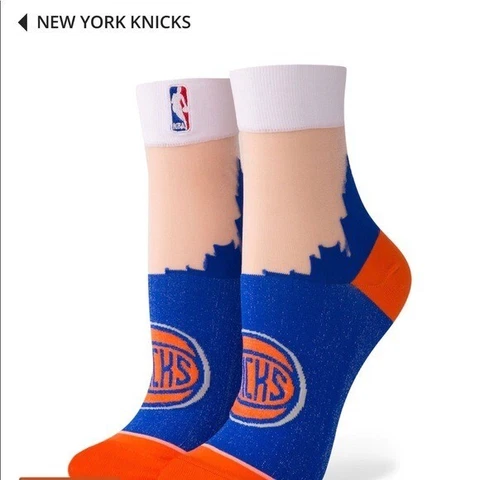 Brand new Stance NBA New York Knicks Womens socks. Size 5-10.5. 1 Pair Cover