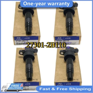 4*Ignition Coil 27301-2B110 For 13-17 Hyundai Veloster KIA Forte Koup 1.6L Turbo - Picture 1 of 6