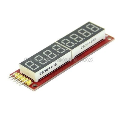 NEW Red MAX7219 8-Digit LED Display Module Digital Tube For Arduino SPI Control- - Image 1 of 4