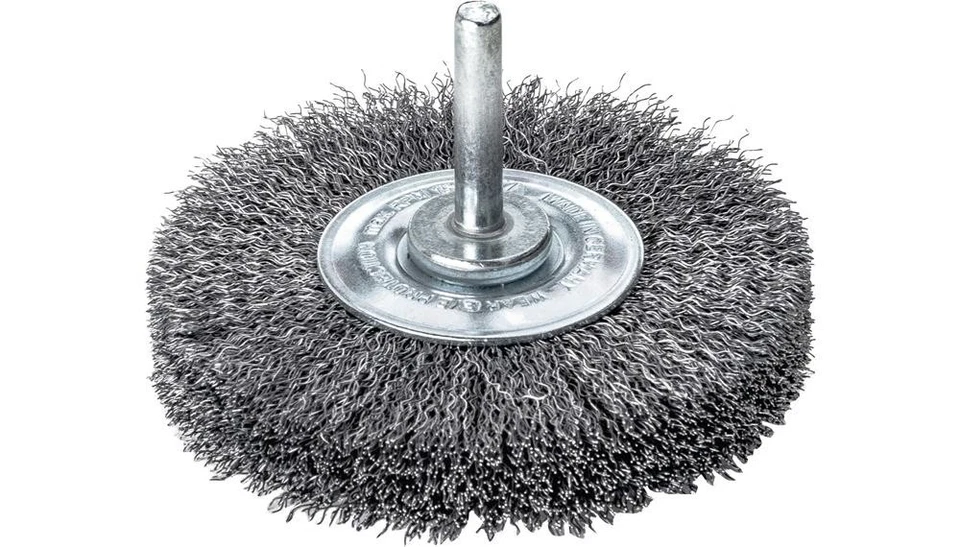 LESSMANN Rundbürste Ø 70 mm Drahtstärke 0,3 mm Stahl 13 mm 15000 min-¹ - Bild 1 von 1