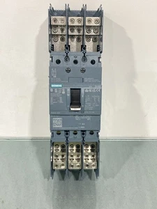 SIEMENS 3VA5180-4EC31 MOLDED CASE CIRCUIT BREAKER W/LUG CONNECTIONS  G136 - Picture 1 of 6