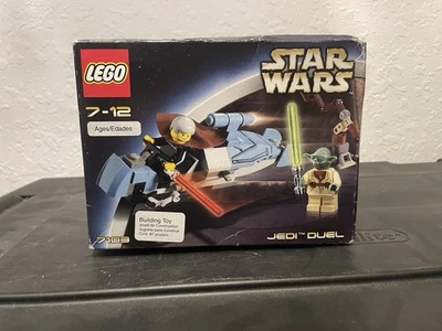 LEGO Star Wars 7103 Jedi Duel 2002 Juego Retirado Caja Sellada Sin Abrir Foto 1 de 4