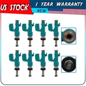 8x Fuel Injectors For Lexus GS460 LS460 LS600h 4.6L Lexus RC F GS F LC500 5.0L - Picture 1 of 7