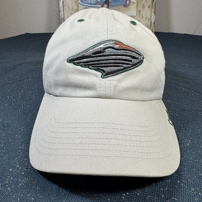 De colección MIAMI HURRICANES Gemelos Empresa Beige Ajustable Correa Sombrero Foto 1 de 4