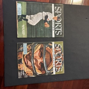 Sports Illustrated Magazine Baseball Yogi Berra Herb Score 2 X 1955 - Picture 1 of 9