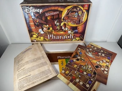 Rare Vtg Disney Mickeys Adventures Curse Of Pharaoh Spatial Board Game COMPLETE - Image 1 of 4