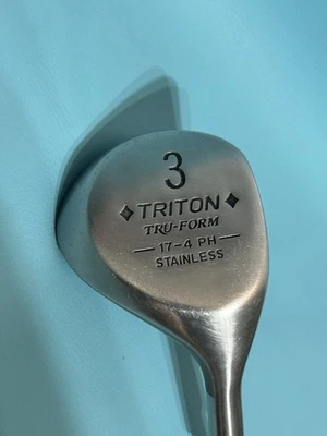 Triton Tru-Form 17-4-PH Stainless Steel 3 Wood Golf Club - Image 1 of 4