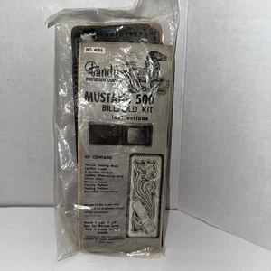 Vintage 1974 Tandy Leder Avante Brieftasche Set 4055 - geöffnet - Bild 1 von 4