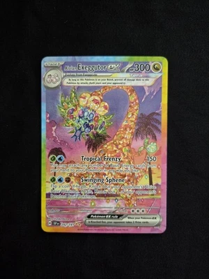 Alola Kokowei EX 242/191 SSP Pokemon Karte Englisch aus Stürmische Funken NM - Bild 1 von 2