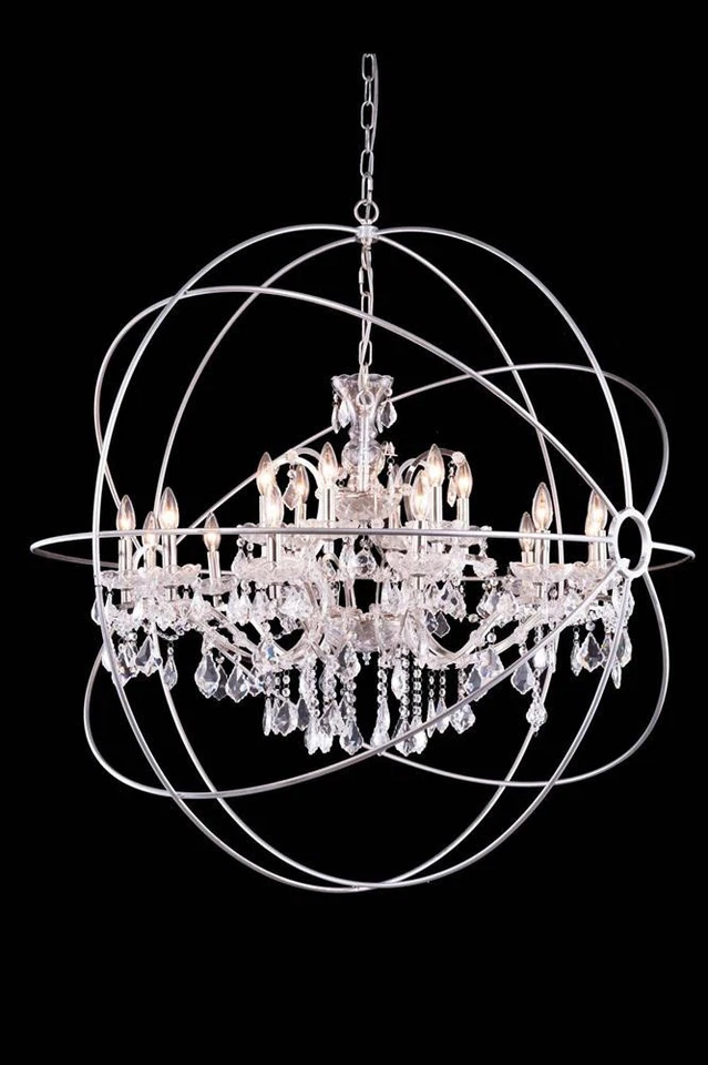 优雅照明 1130G43PN/RC 日内瓦吊坠抛光镍 — 第 1/1 张图片