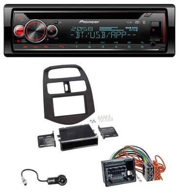 Pioneer MP3 DAB CD Bluetooth USB Autoradio für Chevrolet Spark (ab 2013) - Bild 1 von 4
