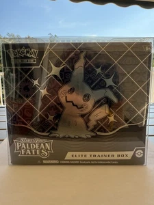 POKEMON ELITE TRAINER BOX PALDEAN FATES ETB - NEW - Sealed With Case - Picture 1 of 2