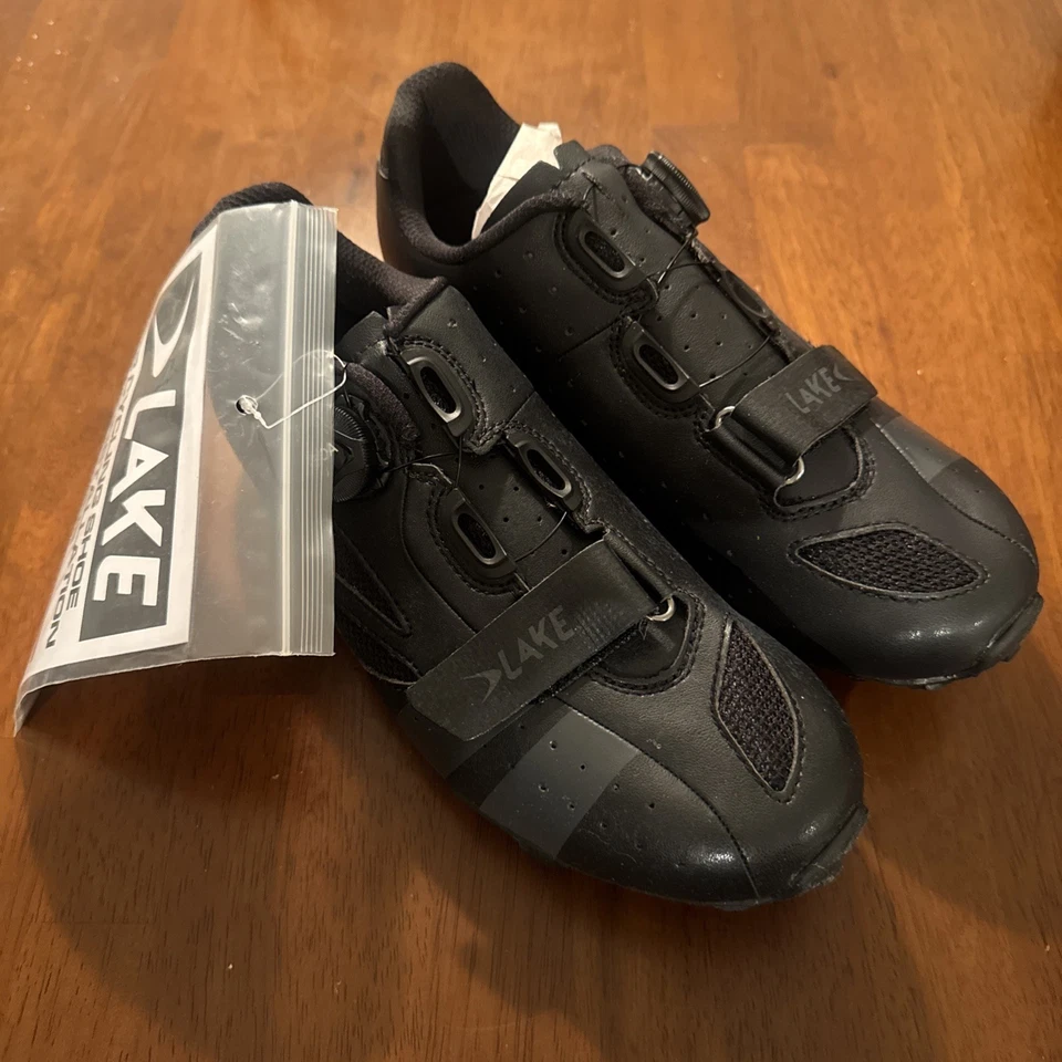 Zapatos de ciclismo Lake MX 176 talla 42 / 9,5 negros MTB / grava  Foto 1 de 4