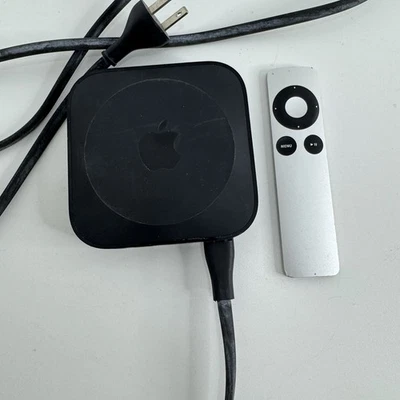 Apple TV (3rd Generation) A1469 with Genuine Apple Remote And Cord - Image 1 of 4