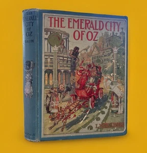 1910 The Emerald City of Oz L. Frank Baum First Edition Antique Vintage - Picture 1 of 21
