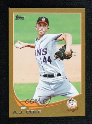 2013 Topps Pro Debut Gold /50 AJ Cole #16 - Image 1 of 2