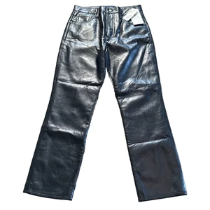 Neu mit Etikett Citizens of Humanity Jolene hoch geschnittene gerade Echtlederjeans 27 R448 - Bild 1 von 12